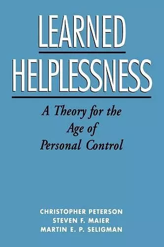 Learned Helplessness cover