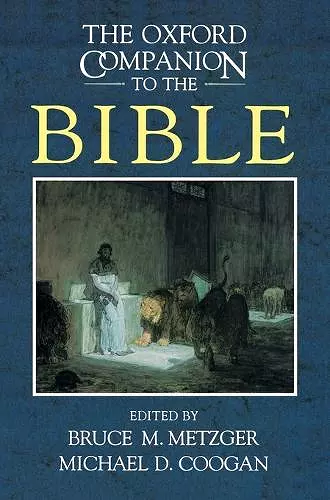 The Oxford Companion to the Bible cover