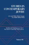 Studies in Contemporary Jewry: III: Jews and other Ethnic Groups in a Multi-Ethnic World cover