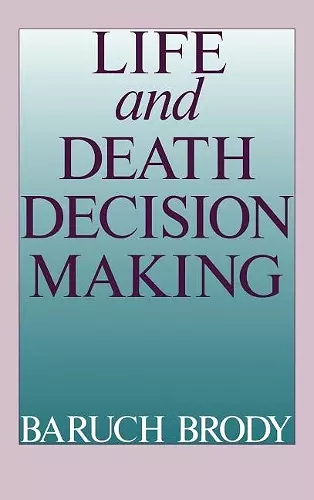 Life and Death Decision-Making cover