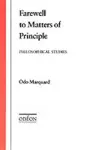 Farewell to Matters of Principle cover