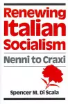 Renewing Italian Socialism cover