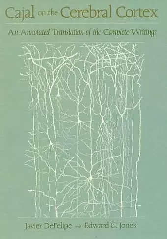 Cajal on the Cerebral Cortex cover