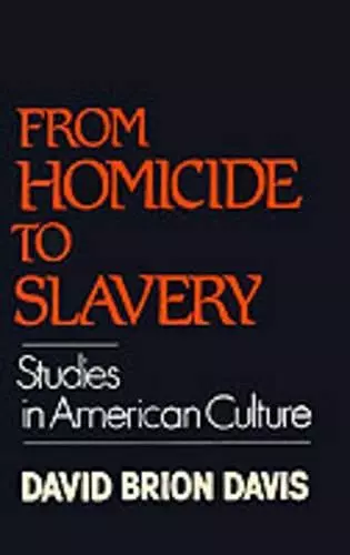 From Homicide to Slavery cover