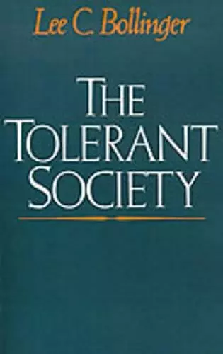 The Tolerant Society cover