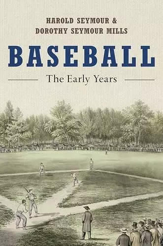 Baseball: The Early Years cover