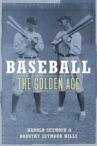 Baseball: The Golden Age cover