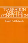 Toleration and the Constitution cover