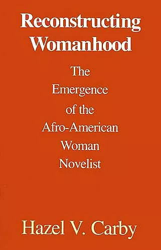 Reconstructing Womanhood cover