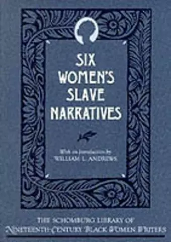 Six Women's Slave Narratives cover