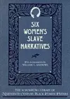 Six Women's Slave Narratives cover