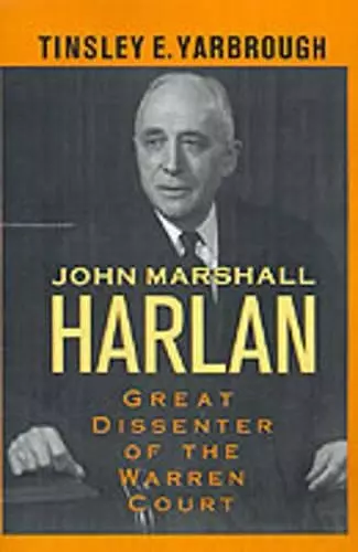 John Marshall Harlan cover