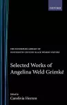 Selected Works of Angelina Weld Grimké cover