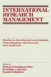 International Research Management cover