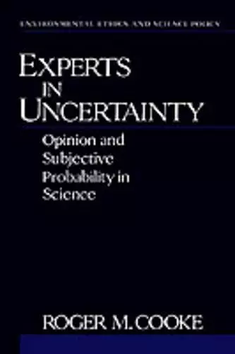 Experts in Uncertainty cover