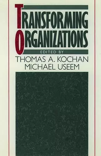 Transforming Organizations cover