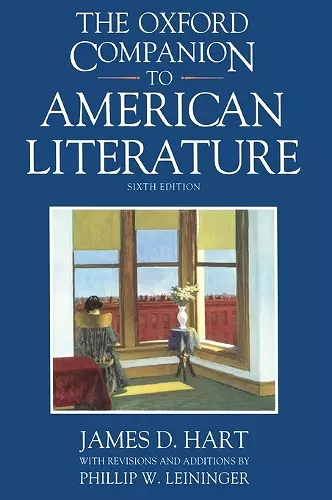 The Oxford Companion to American Literature cover