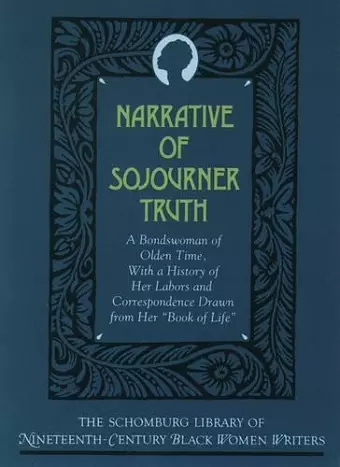 The Narrative of Sojourner Truth cover