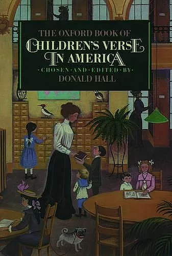 The Oxford Book of Children's Verse in America cover
