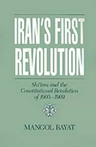 Iran's First Revolution cover