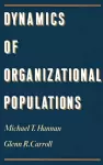 Dynamics of Organizational Populations cover