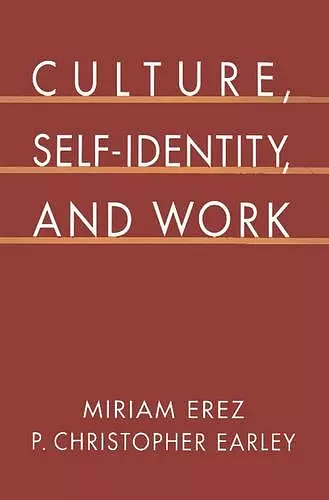 Culture, Self-Identity, and Work cover