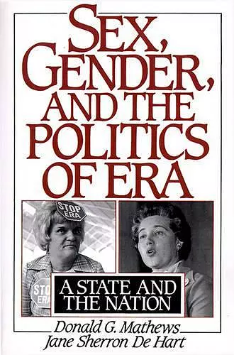 Sex, Gender, and the Politics of ERA cover