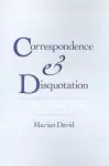 Correspondence and Disquotation cover