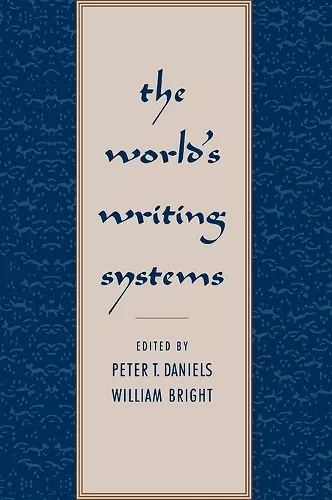 The World's Writing Systems cover