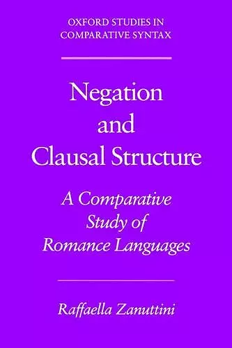 Negation and Clausal Structure cover