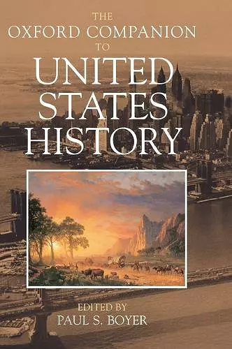 The Oxford Companion to United States History cover