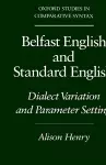 Belfast English and Standard English cover