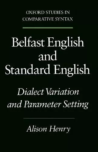 Belfast English and Standard English cover