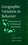 Geographic Variation in Behavior cover