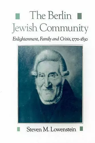 The Berlin Jewish Community cover