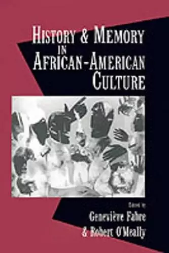 History and Memory in African-American Culture cover