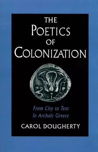 The Poetics of Colonization cover