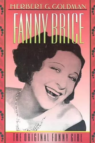 Fanny Brice cover