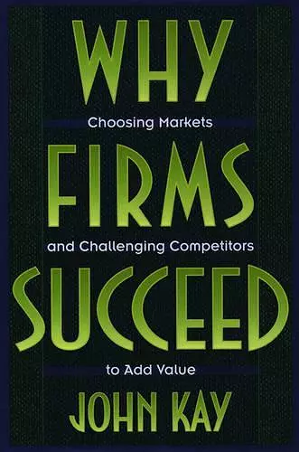 Why Firms Succeed cover