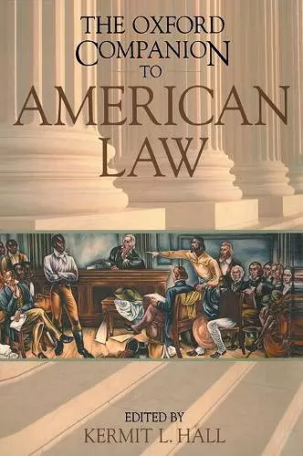 The Oxford Companion to American Law cover