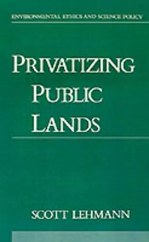 Privatizing Public Lands cover