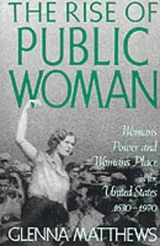 The Rise of Public Woman cover