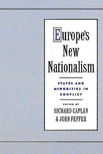 Europe's New Nationalism cover