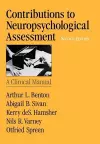 Contributions to Neuropsychological Assessment cover