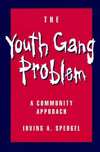 The Youth Gang Problem cover