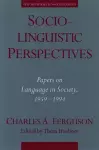 Sociolinguistic Perspectives cover