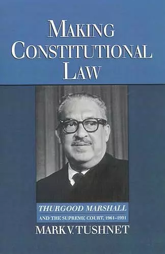 Making Constitutional Law cover