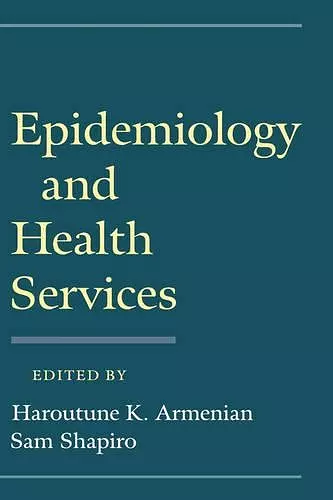 Epidemiology and Health Services cover