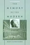 The Memory of the Modern cover