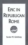 Epic in Republican Rome cover